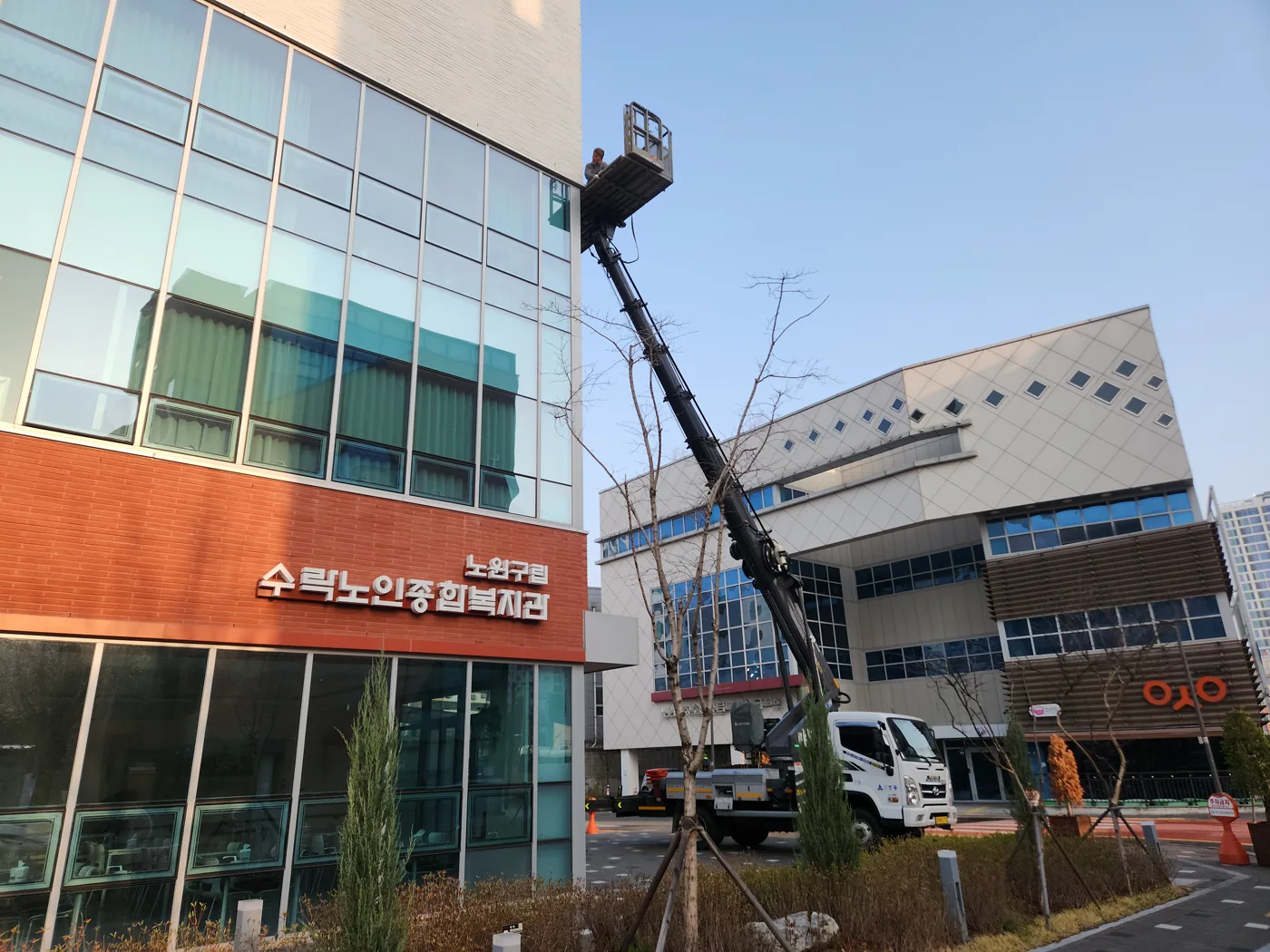 시설물 주변 현장