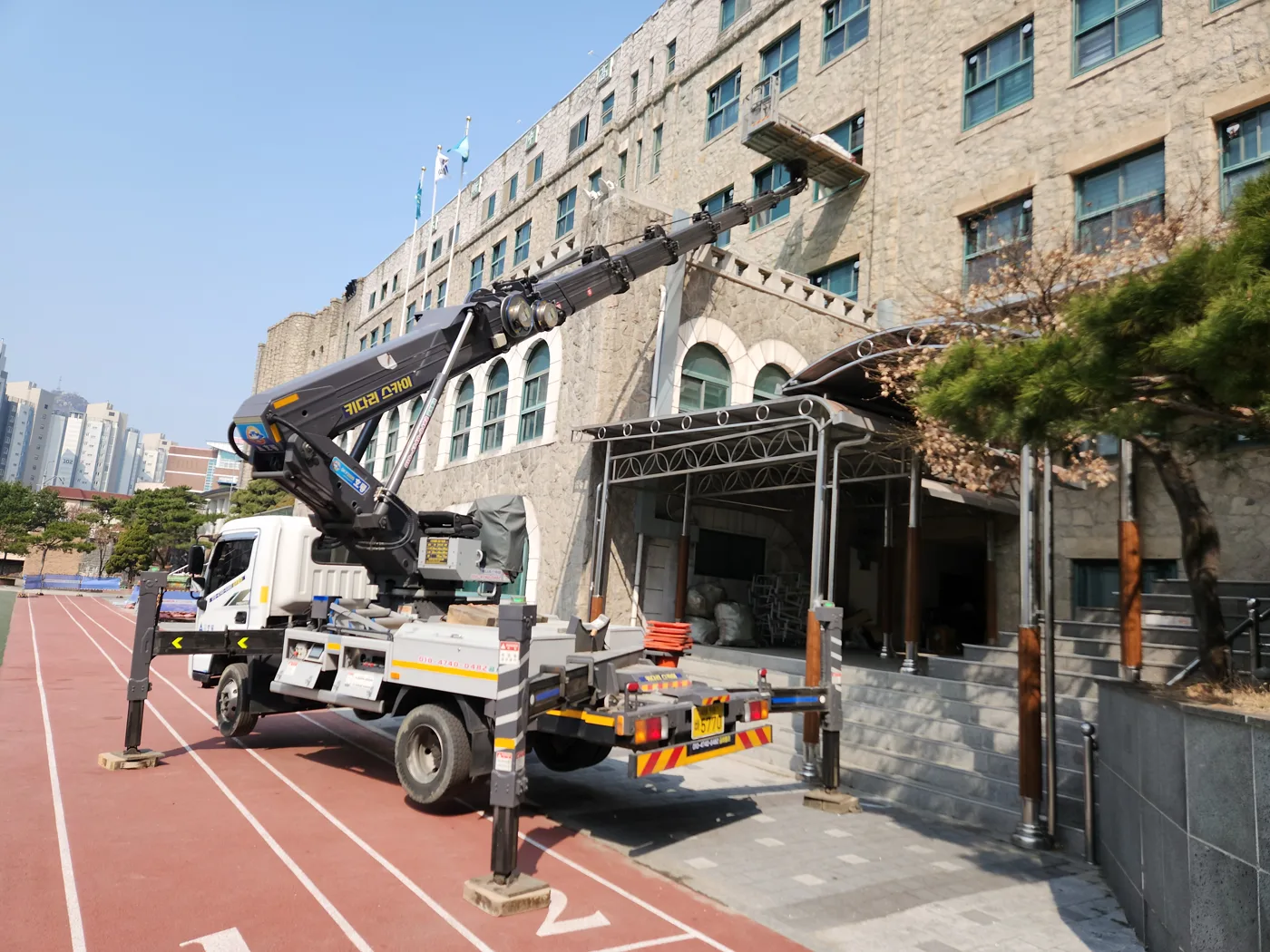 시설물 주변 현장