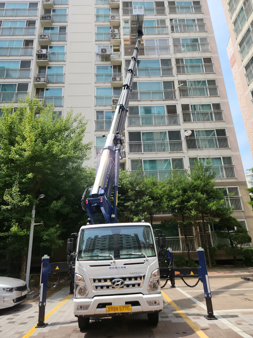 공동주택 외벽 현장
